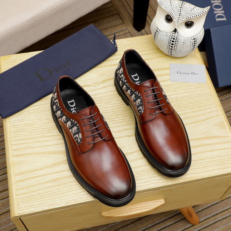 ch**an D*or leather shoes